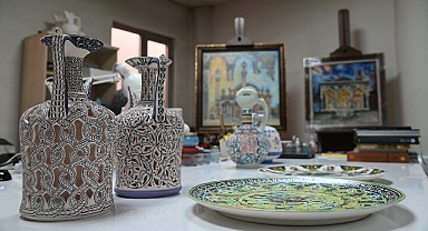 Ecdat Mirası Sanat, Selçuklu Belediyesi Çini Atölyesinde yaşatılıyor