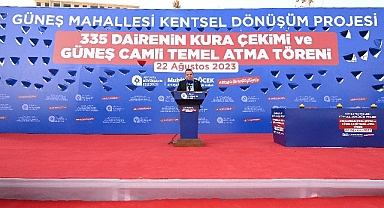 Güneş Mahallesi Kentsel Dönüşümü’nde çifte sevinç