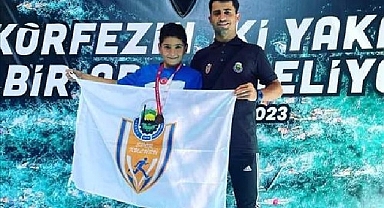 İnegöllü Sporcu Körfez’de Dereceye Kulaç Attı