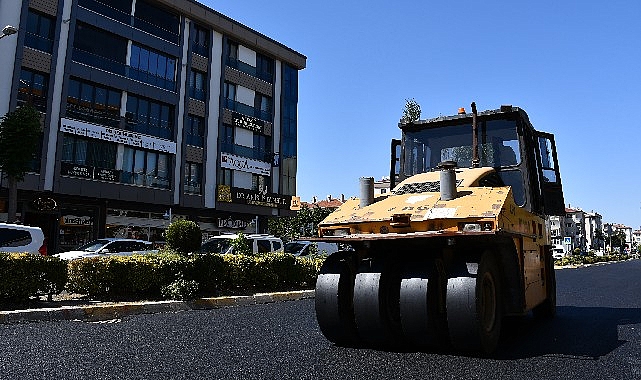 İstasyon Caddesi’nde çalışmalar sürüyor