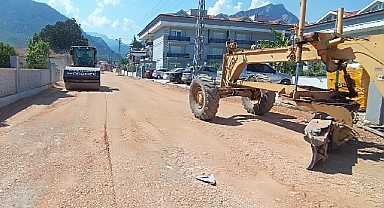 Kemer’de altyapı çalışmaları