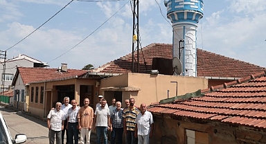 Kocaeli Büyükşehir, Eren Bayırı Camii'nin dayanıksız minaresini yeniledi