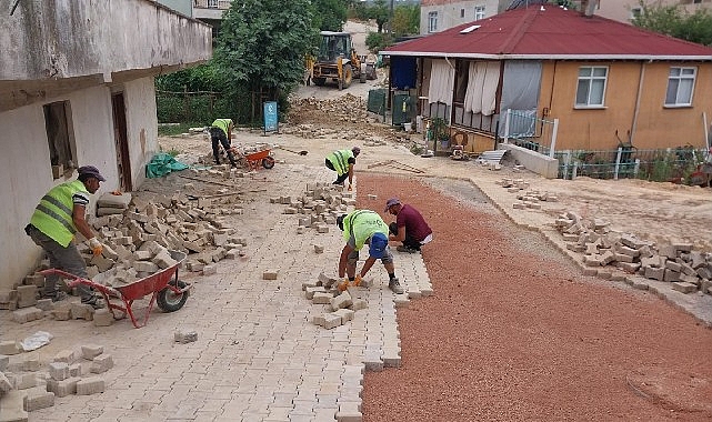 Kocaeli Büyükşehir, Kandıra'da üstyapıyı yeniliyor