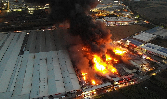 Kocaeli İtfaiyesi'nden İnegöl'e destek