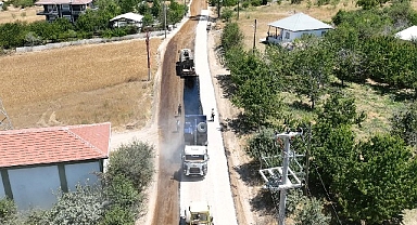 Korkuteli Varsak Yaylası 18 yıl sonra asfalta kavuştu