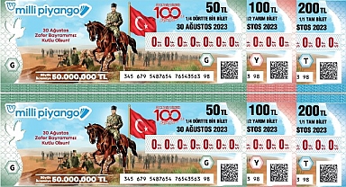 Milli Piyango 30 Ağustos özel çekilişinde büyük ikramiye 50 milyon TL!