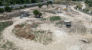 Nevşehir Millet Bahçesi hızla ilerliyor