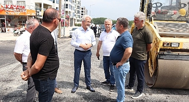 Nilüfer’de asfalt seferberliği devam ediyor
