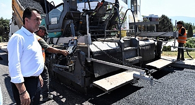 Osmangazi’de asfalt çalışmaları hız kesmiyor