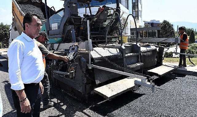 Osmangazi’de asfalt çalışmaları hız kesmiyor
