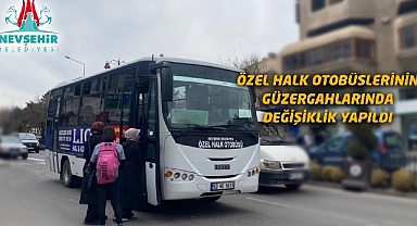 Özel Halk Otobüsü güzergahlarında geçici değişiklik
