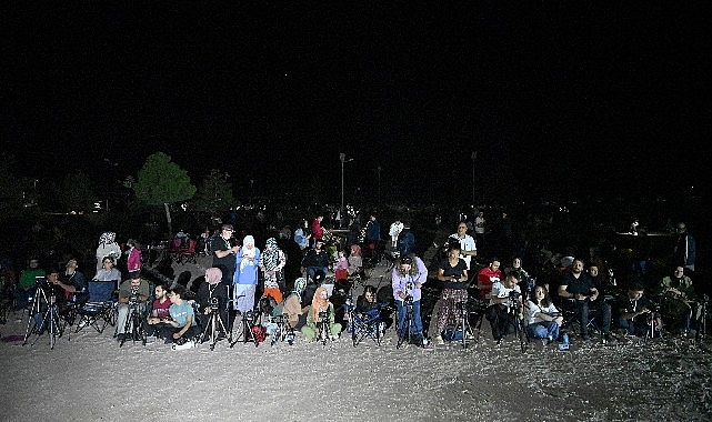 “Perseid Göktaşı Yağmuru” Kent Ormanı’nda İzlendi