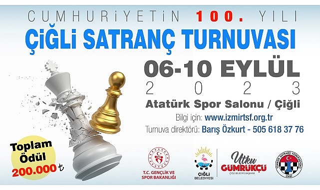 Satranç Ustaları Kozlarını Çiğli’de Paylaşacak