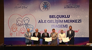 Selçuklu Aile Gelişim Merkezi için imzalar atıldı