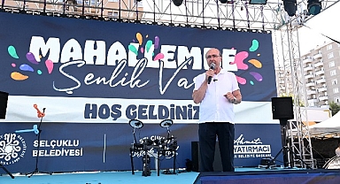 Selçuklu’da “Mahallemde Şenlik Var” Etkinlikleri sürüyor