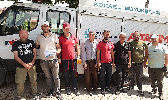 Selden tarlaları zarar gören çiftçilere destek