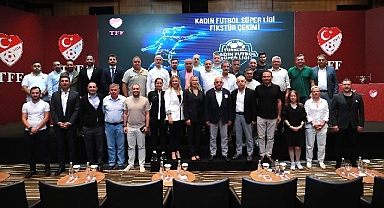 Turkcell Kadın Futbol Süper Ligi'nde 2023-2024 sezonu fikstür çekimi gerçekleştirildi