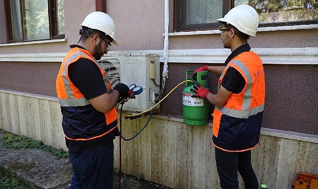 3800 İklimlendirme Cihazına Anlık Bakım ve Onarım