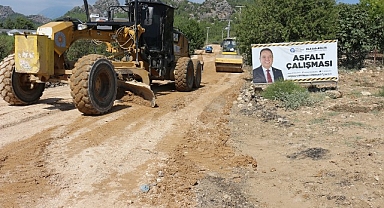 Antalya Büyükşehir’den Serik kırsalına asfalt