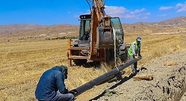 Avdan ve Beğiş mahallelerinin içme suyu hattı yenileniyor