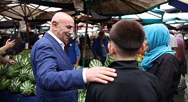 Başkan Altınok: Pazarlarımızdan memnuniyet oranı yüzde yüz