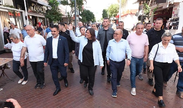 Başkan Çerçioğlu Nazilli'de vatandaşlarla bir araya geldi