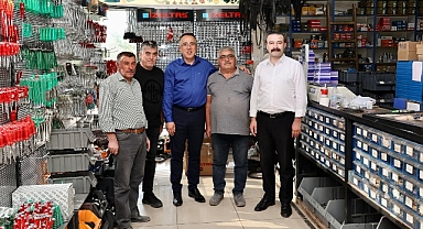 Başkan Savran, sanayi esnafını ziyaret etti