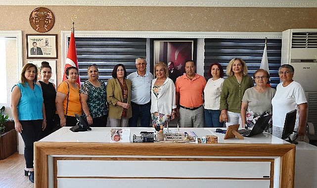 CHP İl Kadın Kolları Başkanı Deveci’den Başkan Topaloğlu’na Ziyaret
