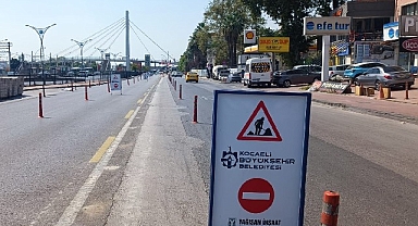 D-100 Kuzey yan yola orta refüj