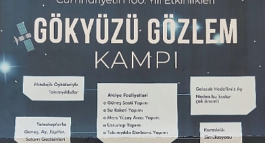 EÜ Gözlemevi, uzay tutkunlarını “Gökyüzü Gözlem Kampı”na bekliyor