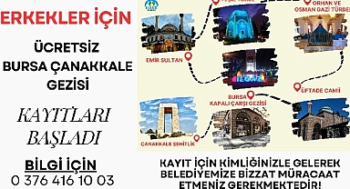 Ilgaz Belediyesi Kültür Gezileri erkeklere yönelik olarak devam ediyor