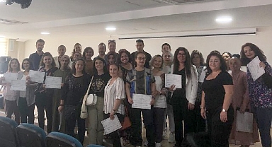 İlk yardım eğitimi alan 76 kişi sertifikasını aldı
