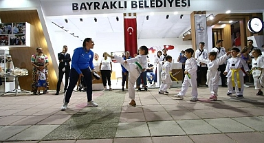 İzmir Fuarı’nda Bayraklı Belediyesi fark yarattı