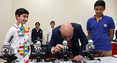 Keçiören'de bir okula daha Laboratuvar Sınıfı ve Kütüphane kazandırıldı