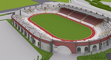 Kumluca Atatürk Stadyumu'nun temeli atılıyor