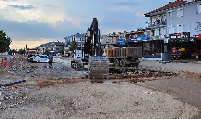 Kuzdere Mahallesi’nde altyapı çalışmaları