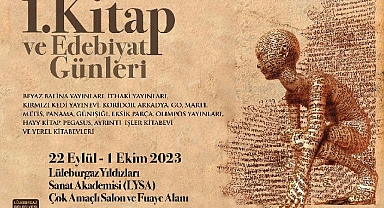 Lüleburgaz’da 1. Kitap ve Edebiyat Günleri başlıyor!