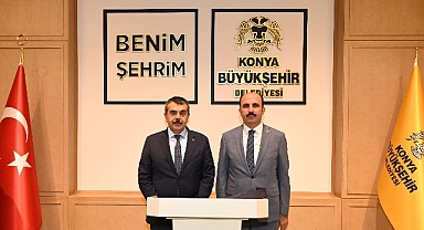 Milli Eğitim Bakanı Tekin Başkan Altay’ı Ziyaret Etti