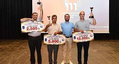 Mustafakemalpaşa'da Uluslararası Dama Şampiyonası sona erdi