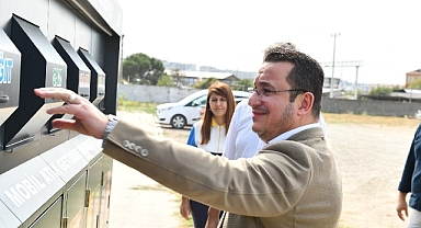 Mustafakemalpaşa'ya Mobil Atık Merkezi kazandırıldı