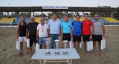 Plaj futbolunun şampiyonu Seferihisar Cittaslow