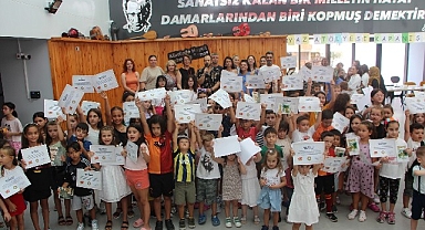Saray Belediyesi Yaz Atölyeleri kapanış töreni yapıldı