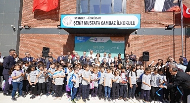 Üsküdar Yeni Öğretim Yılına Şehit Mustafa Cambaz İlkokulu açılışıyla başladı