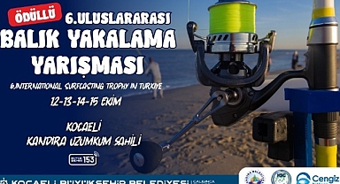 6. Uluslararası Balık Tutma Yarışması Kandıra'da