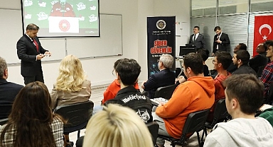 AÜ. Siber Güvenlik MYO’da Ali Taha Koç tarafından ilk ders verildi