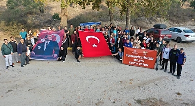 Aydınlılar Cumhuriyet'in 100. Yılını 'Trekking' Etkinliğiyle kutladı