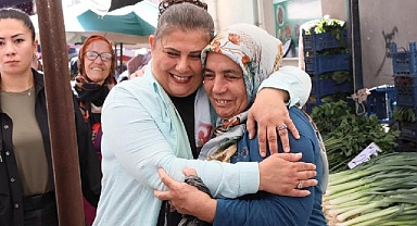 Başkan Çerçioğlu Köşk Pazarını ziyaret etti