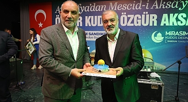 Başkan Sandıkçı: “Kudüs özgür değilse, dünya tutsaktır”