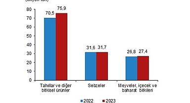 Bitkisel Üretim 2.Tahmini, 2023