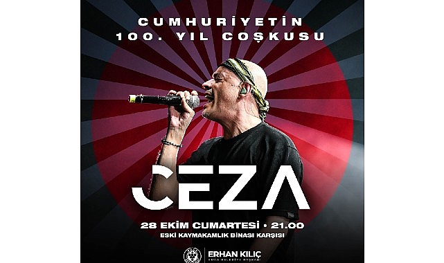 - Buca Cumhuriyet’in 100. yılını Ceza konseri ile kutlayacak